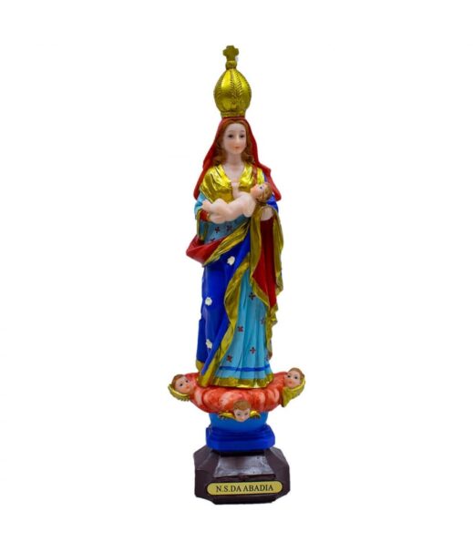 Nossa Senhora Da Abadia 22cm - Enfeite Resina