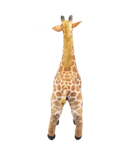 Girafa Realista Em Pé 79cm - Pelúcia