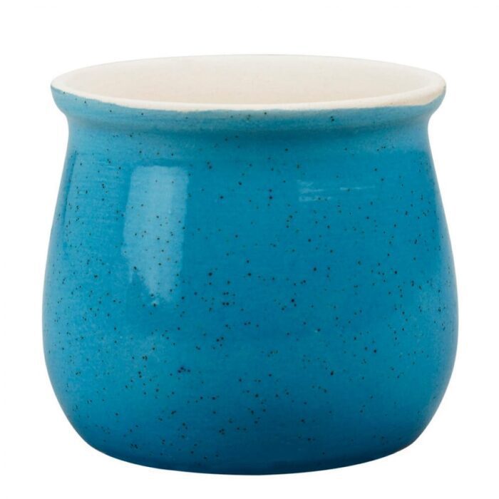 Vaso Porcelana Azul 7×7.5×7.5cm