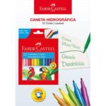 Canetinha Colors 12 Cores Faber-Castell CX 1 UN