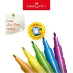 Canetinha Colors 12 Cores Faber-Castell CX 1 UN