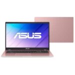 Notebook Asus Intel Celeron Dual Core, 4GB de Memória, Armazenamento 128GB eMMC, Windows 11, Rosa, Tela de 15,6", com Microsoft 365 Personal 12 Meses*, E510MA-BR1348WS - 1 UN