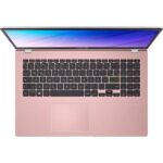 Notebook Asus Intel Celeron Dual Core, 4GB de Memória, Armazenamento 128GB eMMC, Windows 11, Rosa, Tela de 15,6", com Microsoft 365 Personal 12 Meses*, E510MA-BR1348WS - 1 UN