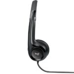 Headset com fio USB Logitech H390, Controle de áudio integrado e Microfone com Redução de Ruído, Conexão USB, Preto, 981-000014, Logitech - BT 1 UN