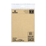 Envelope saco kraft natural 75g 229x324 kn32 000171R Romitec CX 10 UN