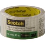 Fita adesiva PP 45mmx45m transparente Scotch 3M PT 1 UN