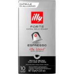 Cápsula de Café para Nespresso Illy, Sabor Forte - CX 10 UN