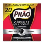 Café Pilão Cápsula Extraforte, Compatível com Cafeteira Nespresso - CX 20 UN