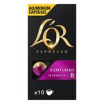 Cápsula de café Lór, Sontuoso, Compatível com Cafeteira Nespresso - CX 10 UN