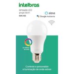 Lâmpada Inteligente Smart LED WiFi, Smart, EWS, 410 4639000, Intelbras - CX 1 UN