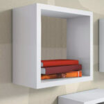 Kit 3 Nicho Decorativo 15X15X20 cm Branco Em Mdf