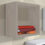 Kit 3 Nicho Decorativo 35X35X20 cm Madeirado Em Mdf