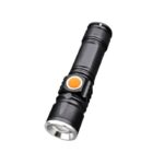 LANTERNA LED MINI TATICA RECARREGAVEL VIA USB SUPER POTENTE COM ZOOM - Image thumb 5