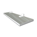 Prateleira  Linha Furta-Cor Borda De Pvc Branco 20X15 cm