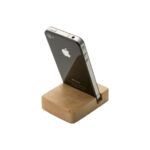 Suporte de Mesa para Celular Em Mdf Natural