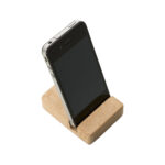 Suporte de Mesa para Celular Em Mdf Natural