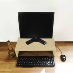 Suporte para Monitor Em Mdf Natural