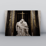 Quadro Decorativo  MDF 3mm 20x28,5 cm - Religioso