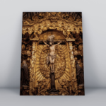 Quadro Decorativo  MDF 3mm 20x28,5 cm - Religioso