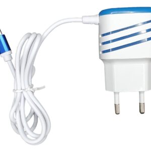 Carregador Rápido Micro USB Smart 3.1A Azul