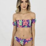 Conjunto Biquíni Ciganinha Estampado