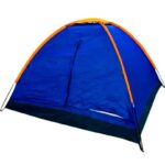 Barraca de Camping para 2 Pessoas - Azul