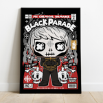 Quadro Decorativo Rock MDF 3mm 20x28,5cm My Chemical Romance