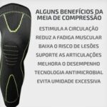 PEAGA MAGAZINE  Meia de Compressão Mb Fit - Tamanho Único  3