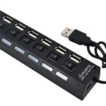 Loja Imaginea.com  Régua Usb 2.0 Hub 7 Portas Hi Speed   2