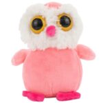 Home Variedades  Chaveiro Coruja Rosa 14cm - Pelúcia  1