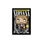 Quadro Decorativo Rock  MDF 3mm 20x28,5 cm - Nirvana