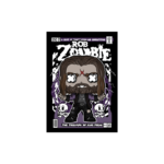 Quadro Decorativo Rock  MDF 3mm 20x28,5 cm - Rob Zombie