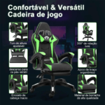 Cadeira Gamer Phyton Fly Verde