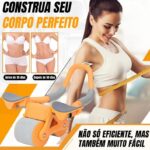 Roda Abdominal de Exercícios de Prancha com Suporte de Cotovelo