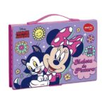 Maleta Para Colorir Disney Minnie Retangular Sortido 22335 Molin - CX 1 KT