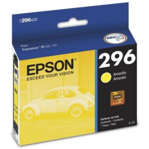 Cartucho p/Expression amarelo T296420BR Epson CX 1 UN