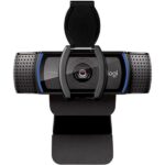 Webcam Full HD Logitech C920s com Microfone e Proteção de Privacidade para Gravações em 1080p Widescreen, Compatível com Logitech Capture CX 1 UN