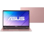 Notebook Asus E510, Intel Celeron N4020 Dual Core, 4GB de Memória, Armazenamento 128GB eMMC, Windows 11, Rosa, Tela de 15,6", E510KA-BR833WS - CX 1 UN