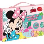 Maleta Para Colorir Minnie Disney Retangular Sortido 22335 Molin - CX 1 KT