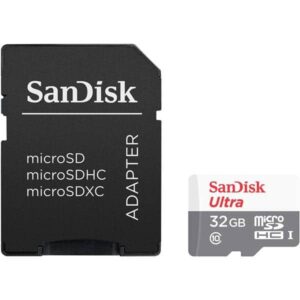 Cartão de memória micro SD 32Gb SDSQUNR032 SanDisk BT 1 UN