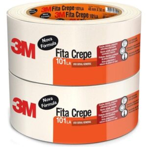 Fita Crepe 3M 101LA – 48 mm x 50 m – PT 2 UN