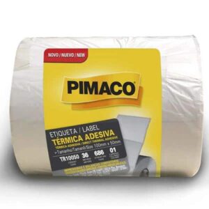 Etiqueta térmica para impressora e balança 100 x 50mm, 1 carreira, TR10050, Pimaco – RL 686 UN