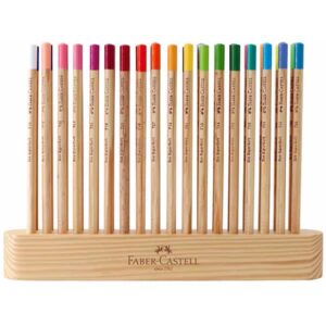 Lápis de Cor, EcoLápis SuperSoft Natural Edition, 36 Cores + Estojo de Madeira, Edição Limitada, Faber-Castell – ET 36 UN