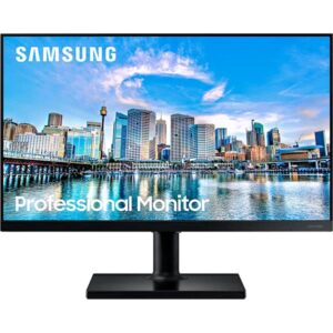 Monitor LED Full HD, T450, Tela de 24″, Tempo de resposta 5GTG, Taxa de atualização de 75Hz, HDMI, USB, F24T450FQL, Samsung – CX 1 UN