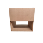 mesa de cabeceira c Gaveta Secreta Lado Esquerdo Mdf Natural