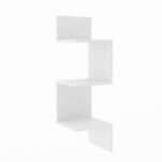 prateleira de canto 80 cm branco